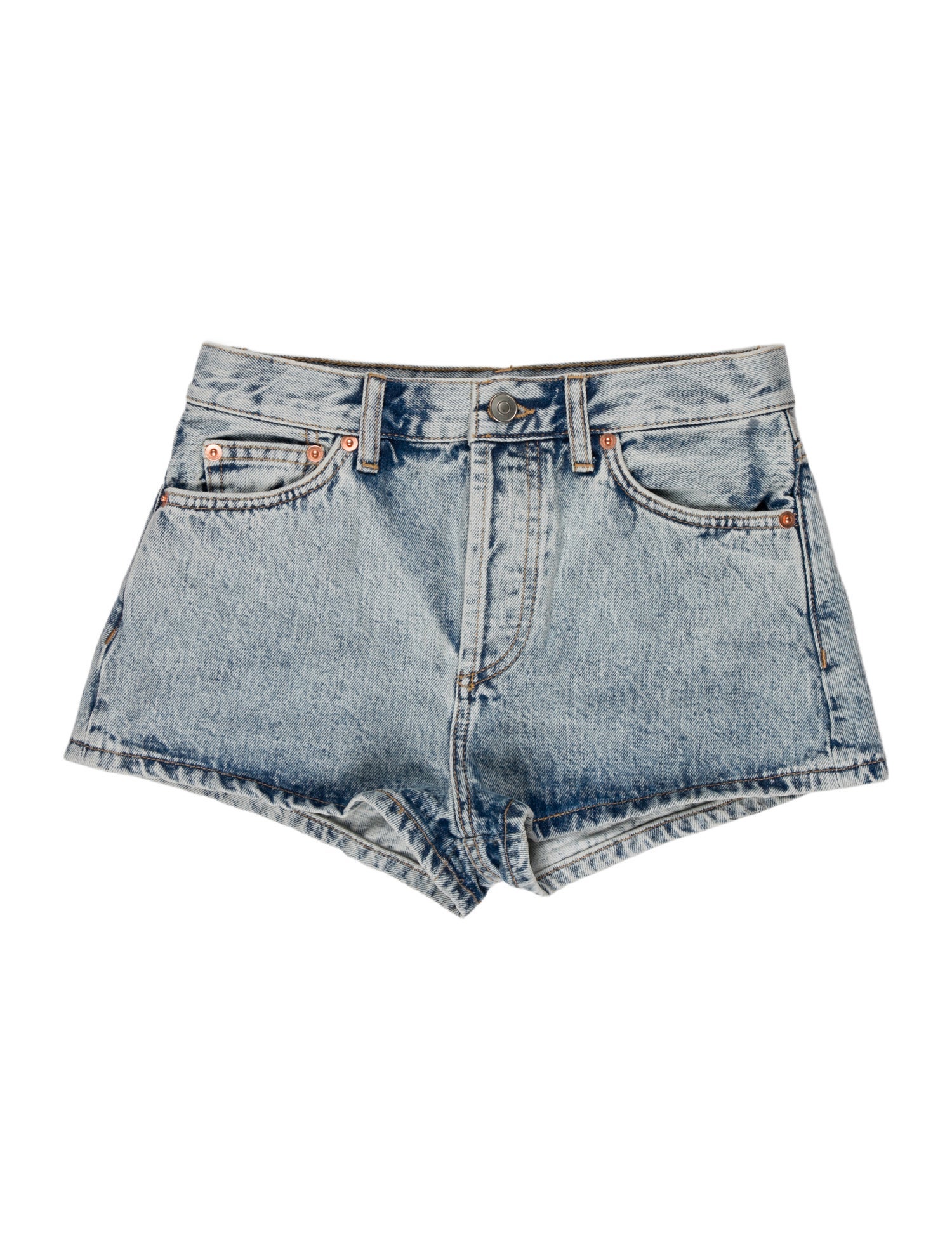 WARDROBE.NYC Printed Mini Shorts