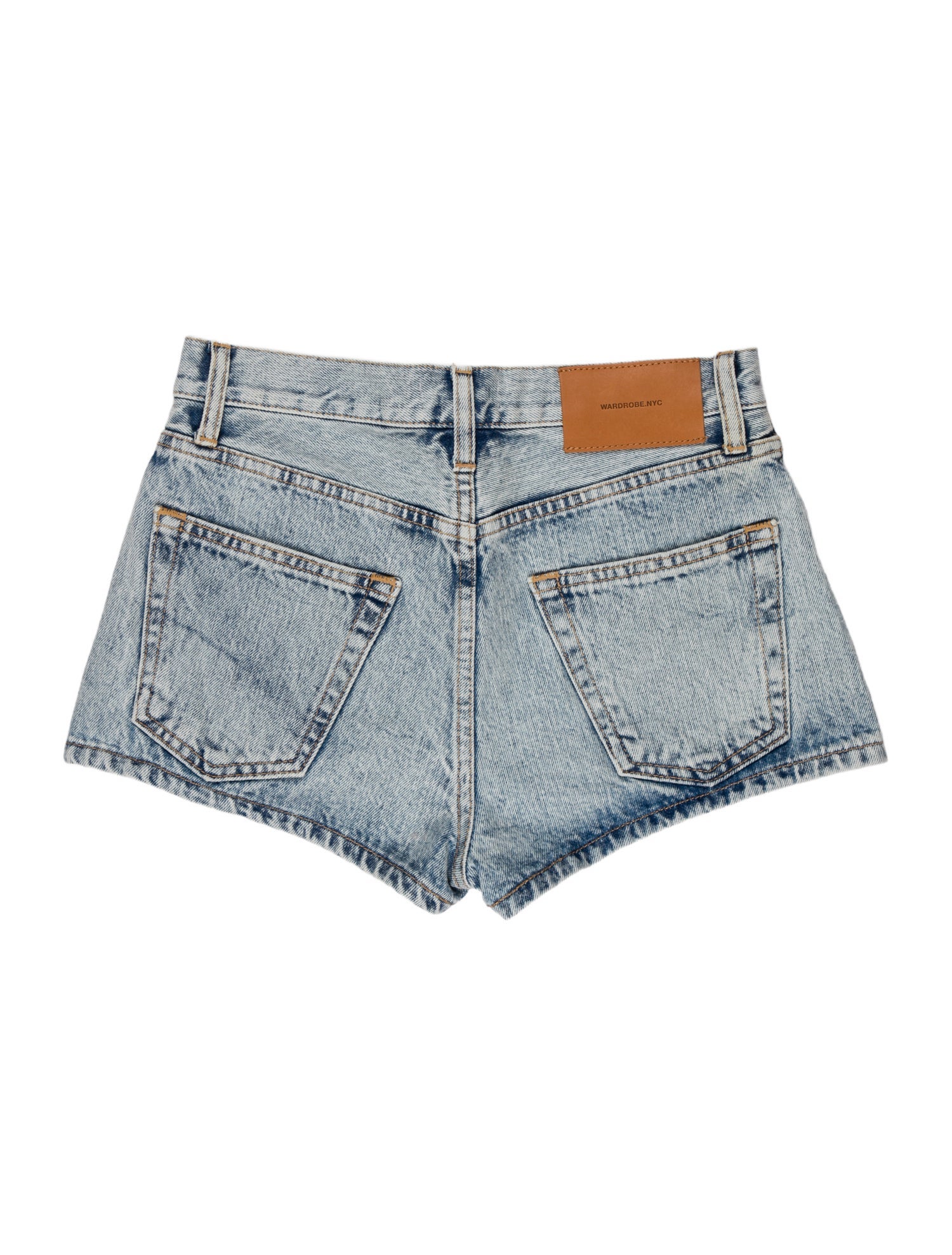 WARDROBE.NYC Printed Mini Shorts
