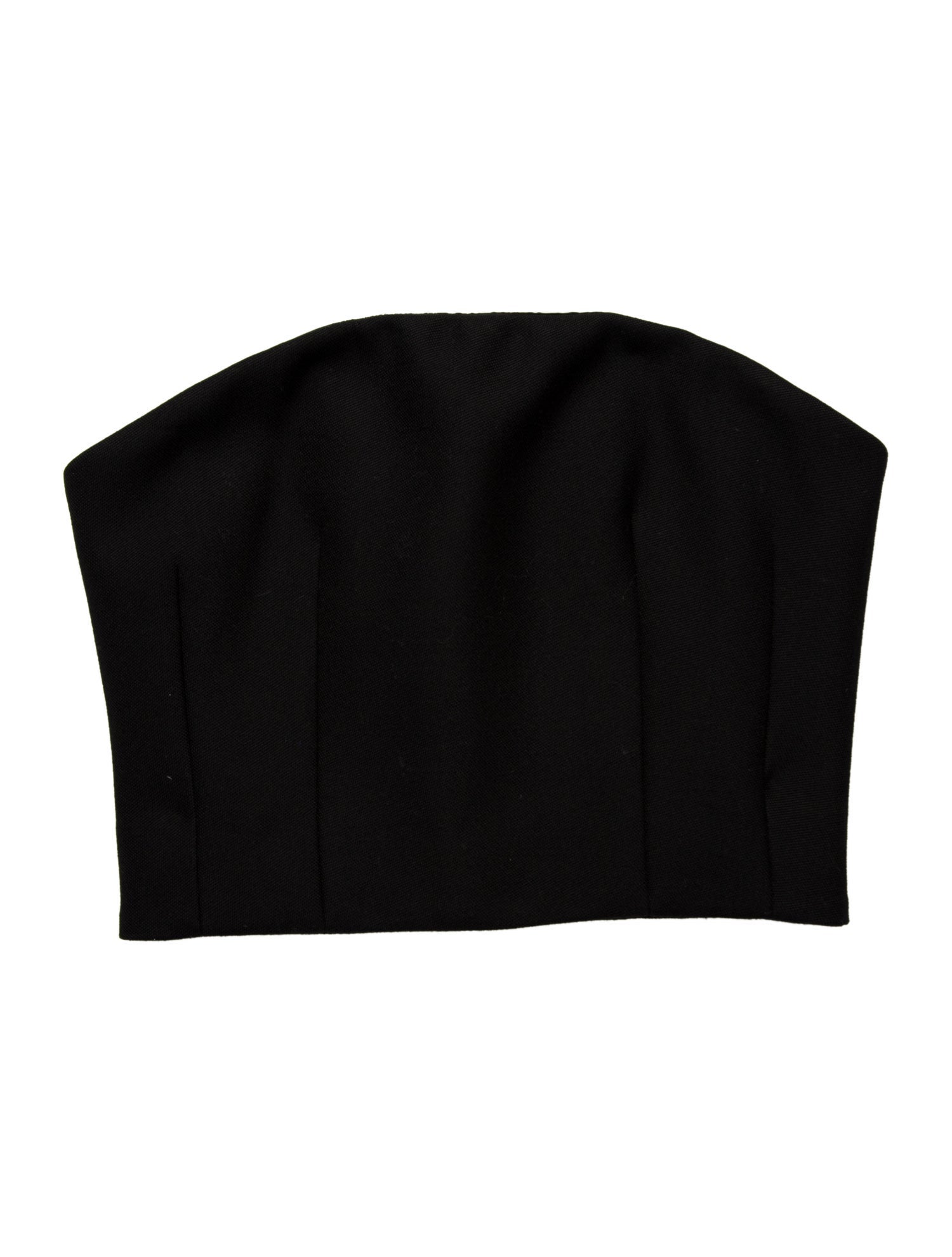 WARDROBE.NYC Strapless Crop Top