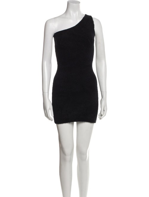 WARDROBE.NYC One-Shoulder Mini Dress