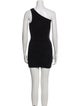 WARDROBE.NYC One-Shoulder Mini Dress