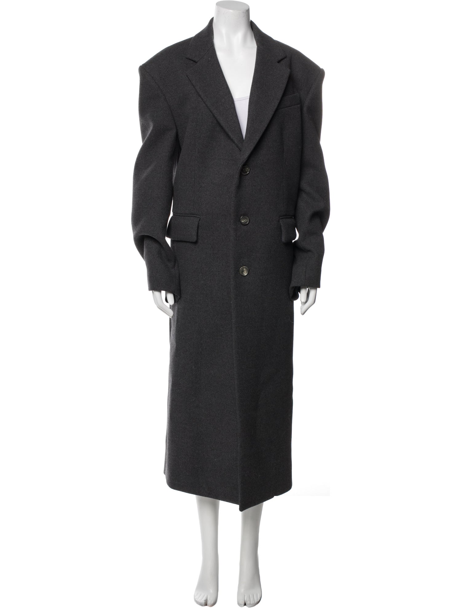 WARDROBE.NYC Virgin Wool Peacoat