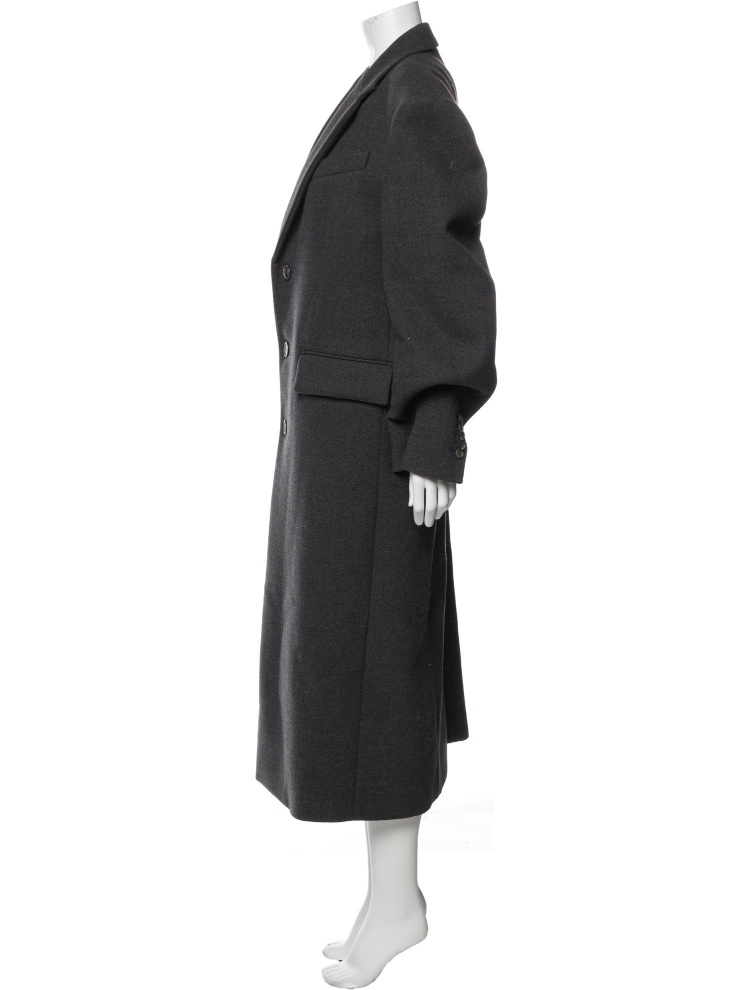 WARDROBE.NYC Virgin Wool Peacoat