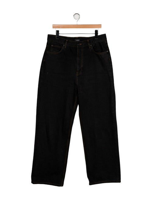 WARDROBE.NYC High-Rise Wide Leg Jeans