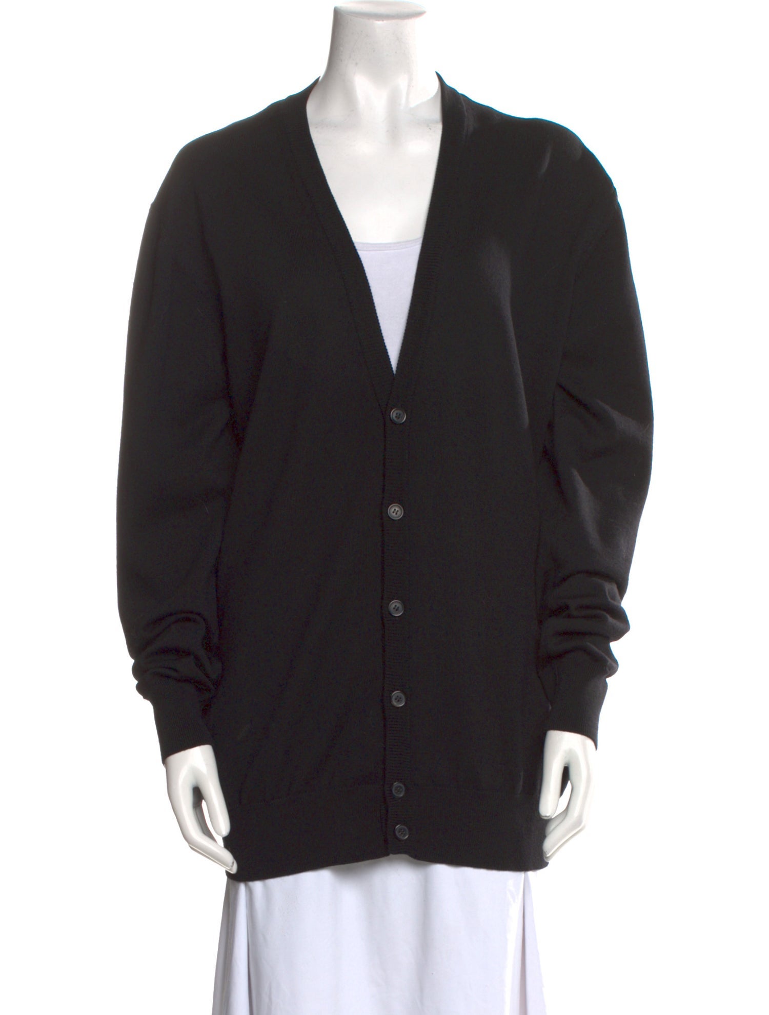 WARDROBE.NYC Merino Wool V-Neck Sweater