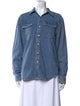 WARDROBE.NYC Long Sleeve Button-Up Top
