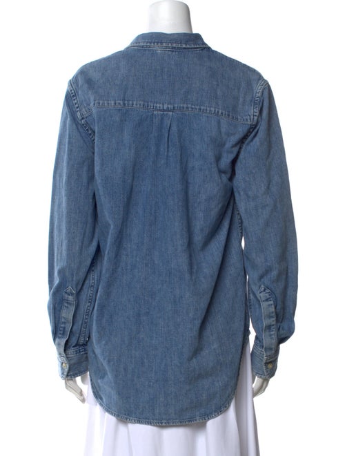 WARDROBE.NYC Long Sleeve Button-Up Top