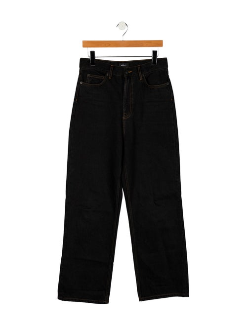 WARDROBE.NYC High-Rise Wide Leg Jeans