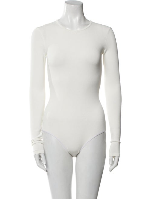 WARDROBE.NYC Crew Neck Long Sleeve Bodysuit
