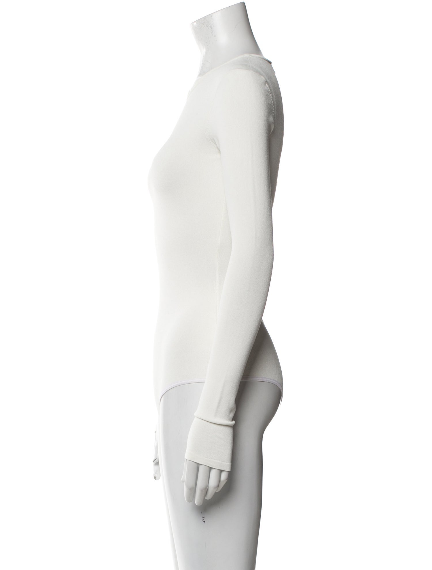 WARDROBE.NYC Crew Neck Long Sleeve Bodysuit