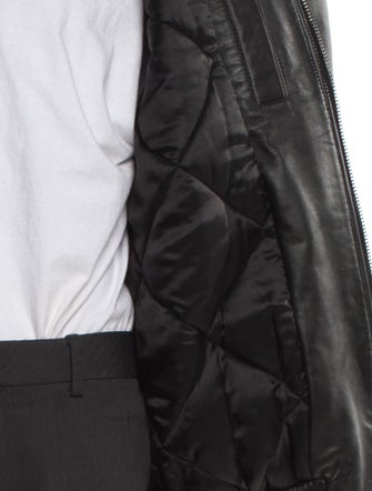WARDROBE.NYC Leather Bomber Jacket