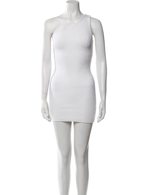 WARDROBE.NYC One-Shoulder Mini Dress