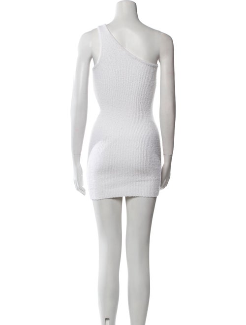 WARDROBE.NYC One-Shoulder Mini Dress