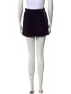 WARDROBE.NYC Raw-Edge Trim Mini Skirt