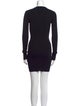 WARDROBE.NYC Wool Mini Dress