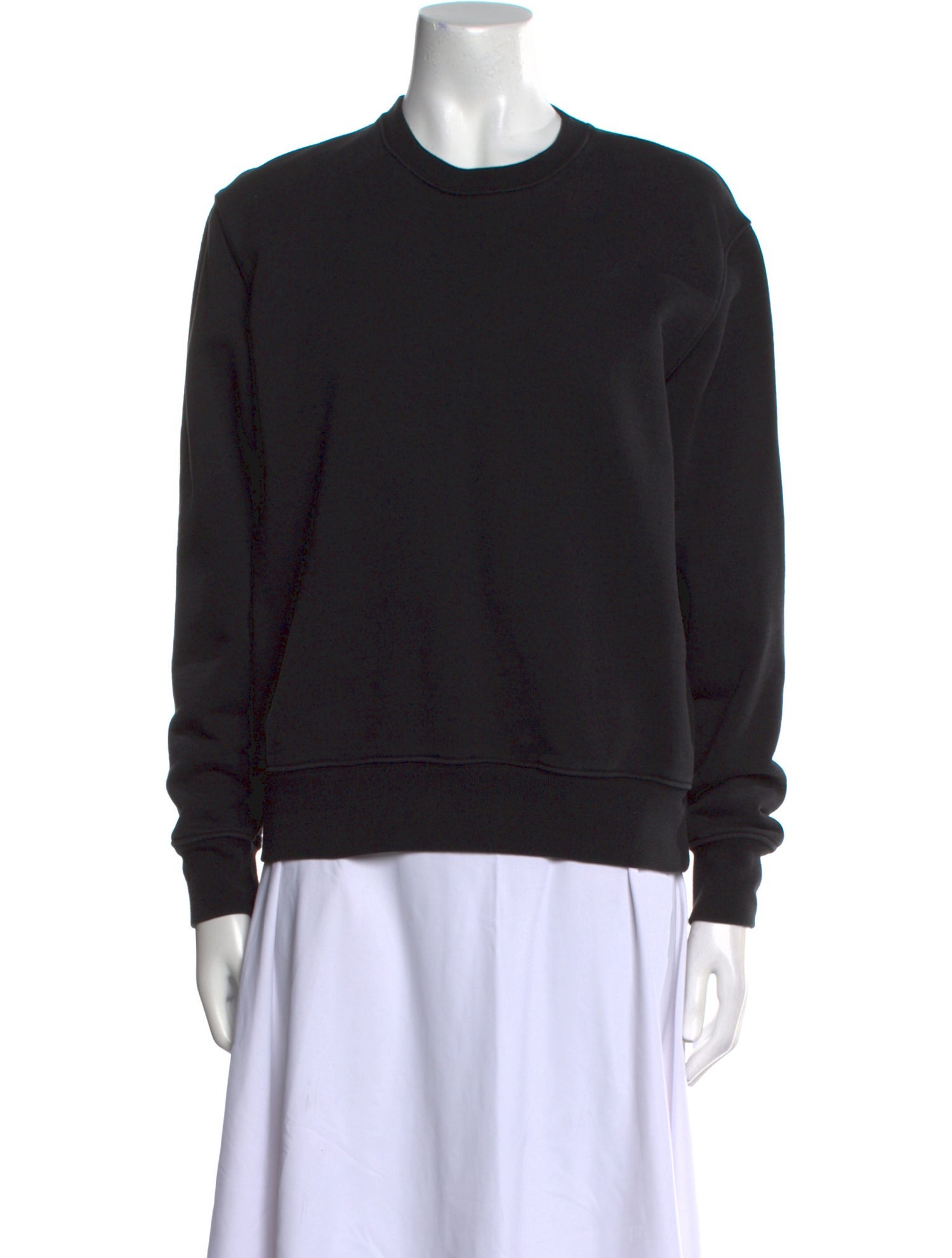 WARDROBE.NYC Crew Neck Long Sleeve Sweatshirt
