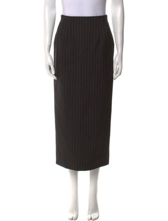WARDROBE.NYC Wool Midi Length Skirt
