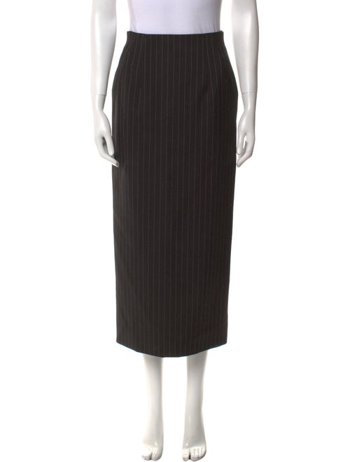 WARDROBE.NYC Wool Midi Length Skirt