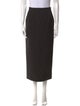 WARDROBE.NYC Wool Midi Length Skirt