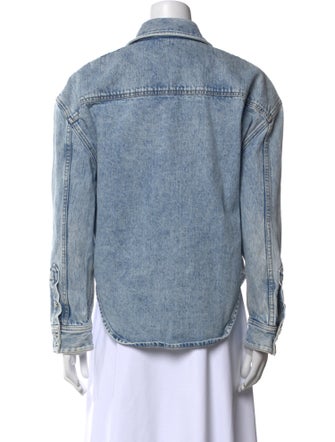 WARDROBE.NYC Long Sleeve Button-Up Top