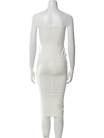 WARDROBE.NYC Strapless Mini Dress