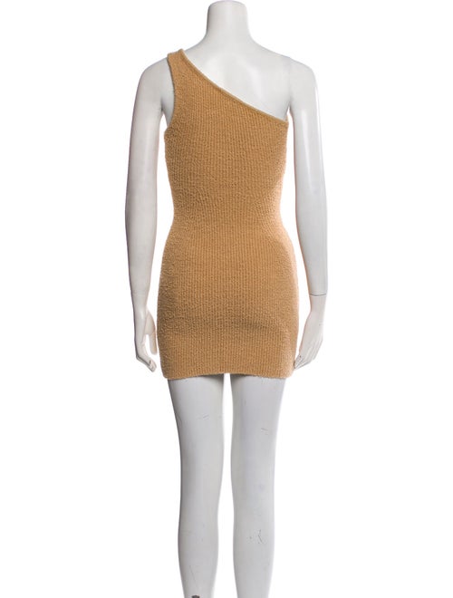 WARDROBE.NYC One-Shoulder Mini Dress