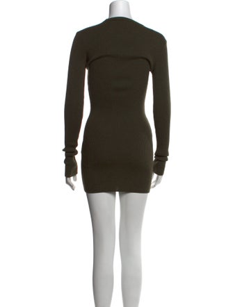 WARDROBE.NYC Merino Wool Mini Dress