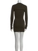 WARDROBE.NYC Merino Wool Mini Dress