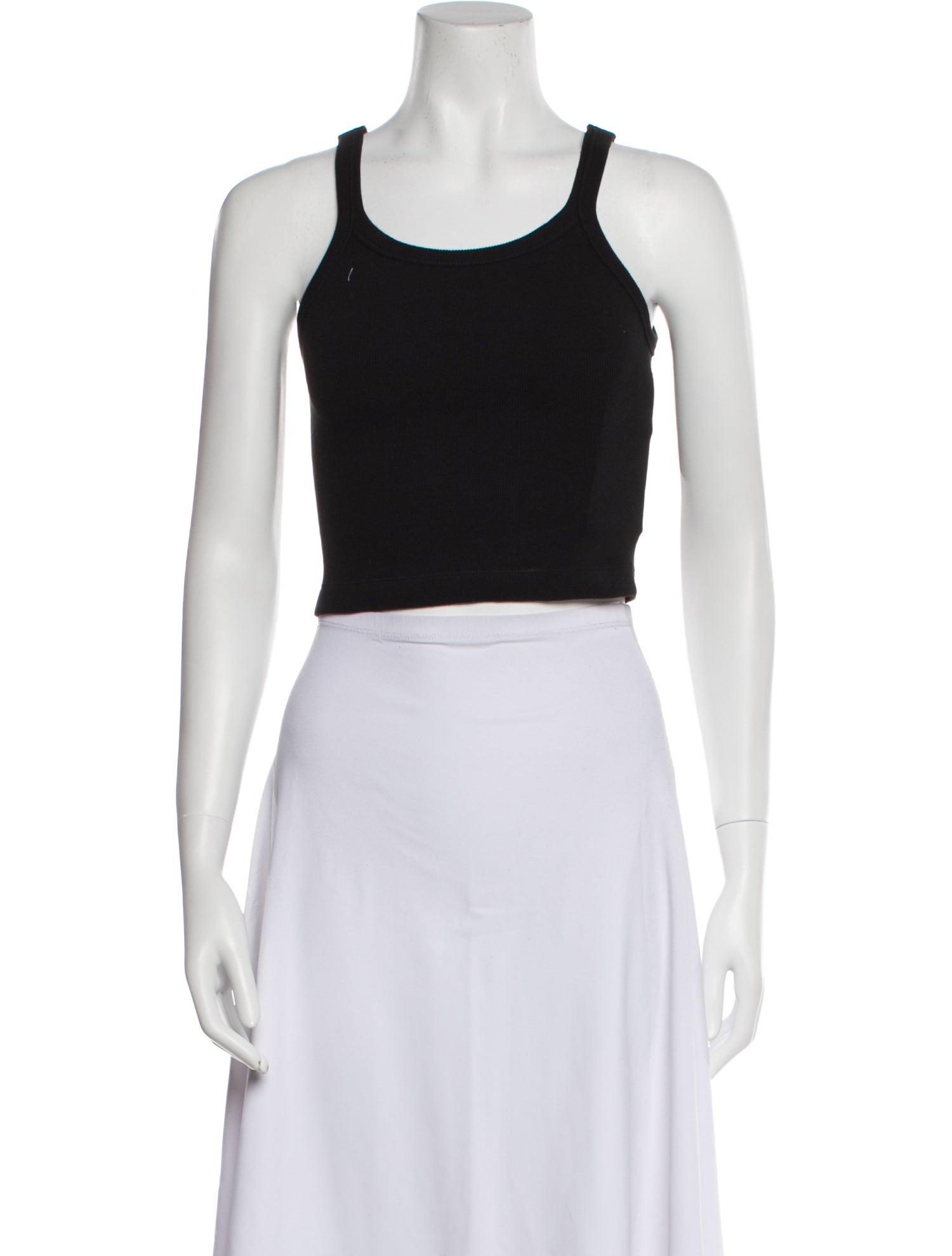 WARDROBE.NYC Scoop Neck Sleeveless Crop Top w/ Tags