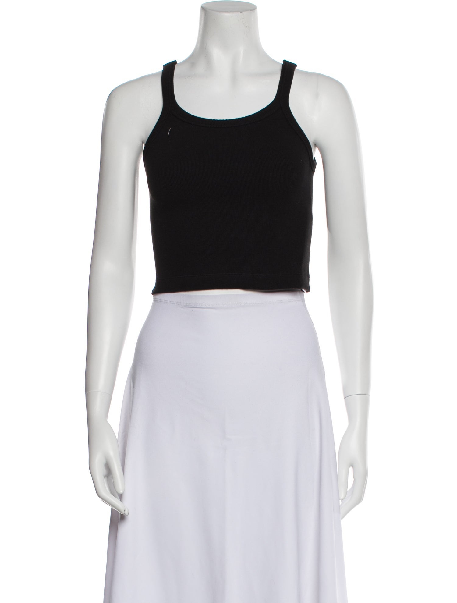 WARDROBE.NYC Scoop Neck Sleeveless Crop Top w/ Tags