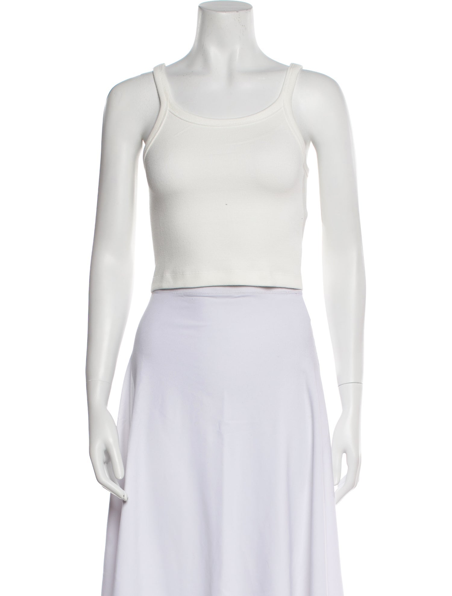 WARDROBE.NYC Scoop Neck Sleeveless Crop Top w/ Tags