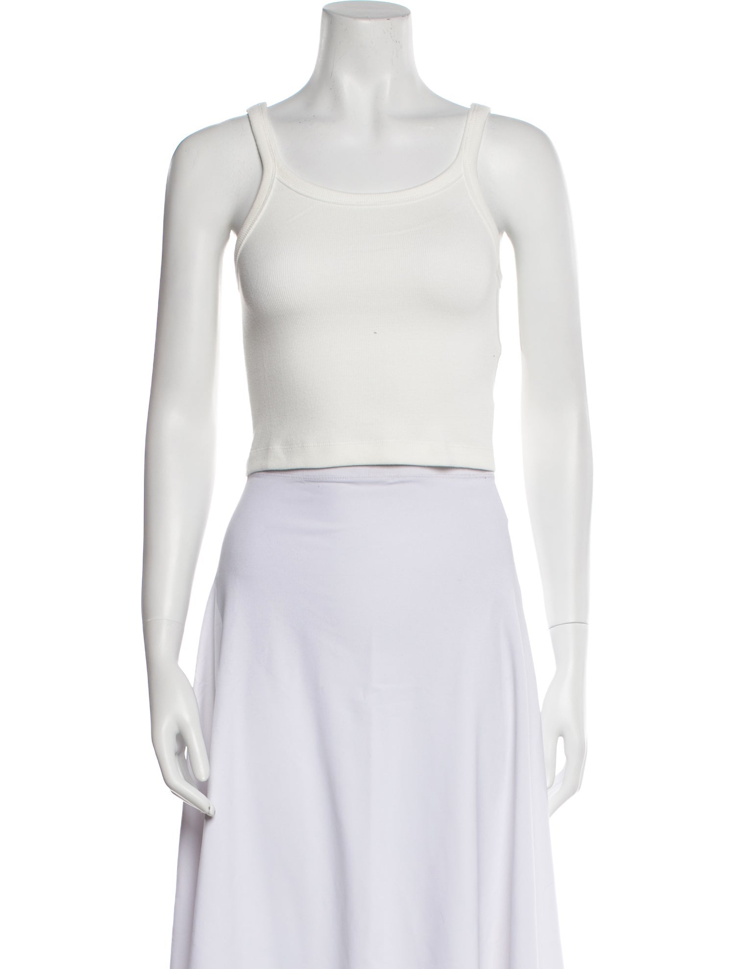 WARDROBE.NYC Scoop Neck Sleeveless Crop Top w/ Tags