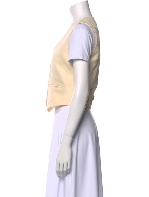 WARDROBE.NYC Virgin Wool V-Neck Crop Top