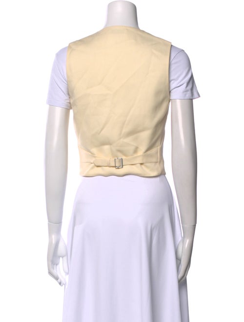 WARDROBE.NYC Virgin Wool V-Neck Crop Top