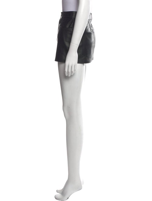 WARDROBE.NYC Shearling Mini Skirt