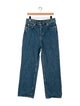 WARDROBE.NYC High-Rise Wide Leg Jeans