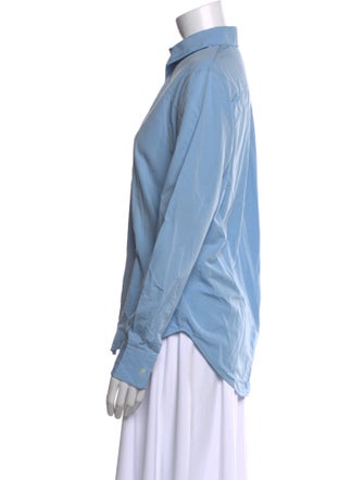 WARDROBE.NYC Long Sleeve Button-Up Top