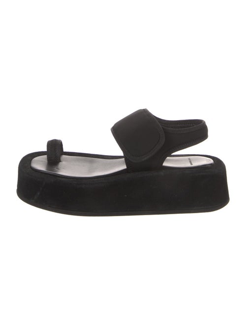 WARDROBE.NYC Neoprene Slingback Sandals