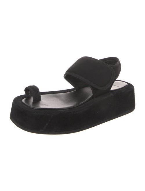 WARDROBE.NYC Neoprene Slingback Sandals