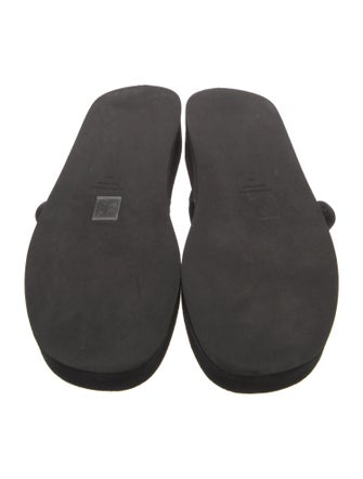 WARDROBE.NYC Neoprene Slingback Sandals