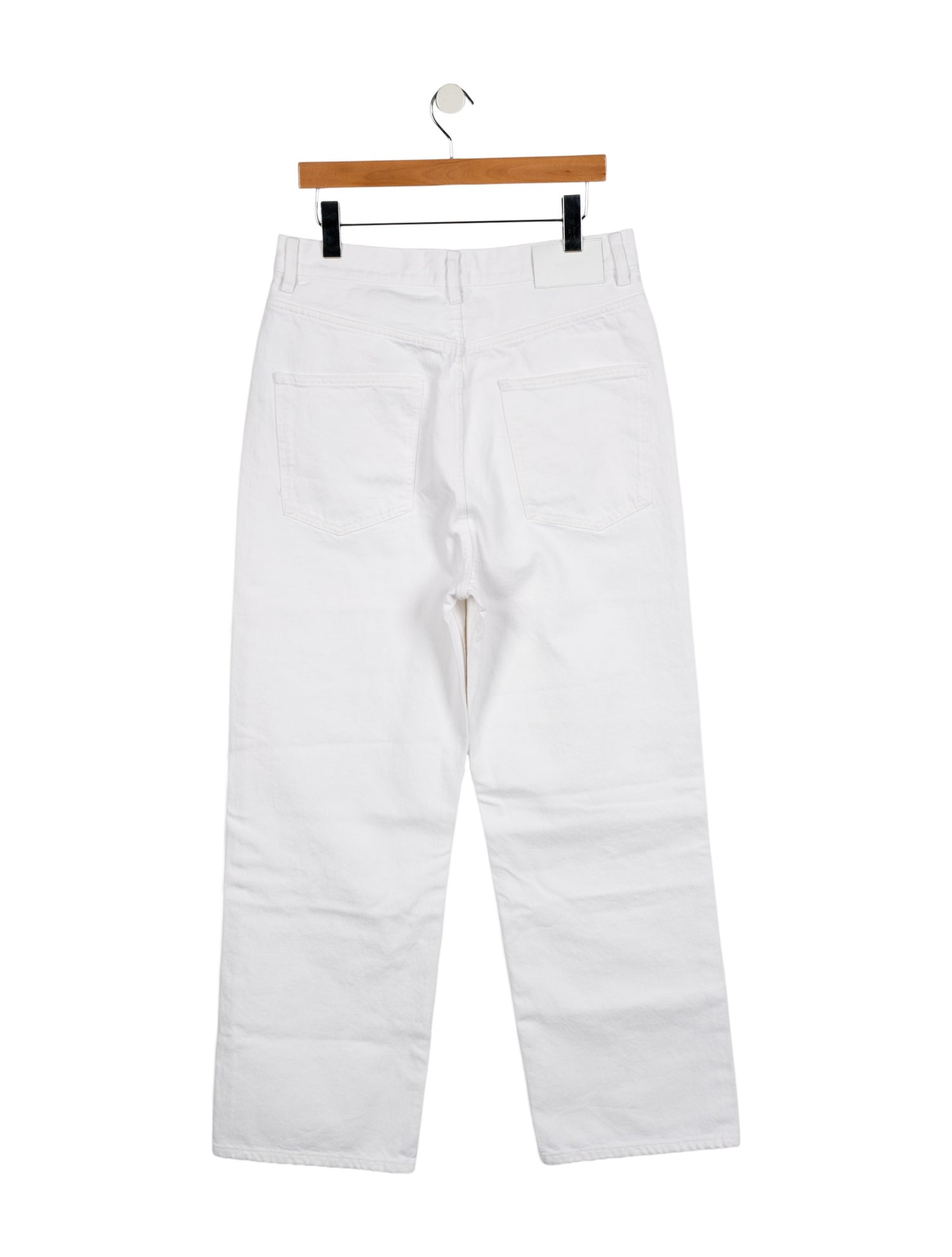 WARDROBE.NYC High-Rise Wide Leg Jeans