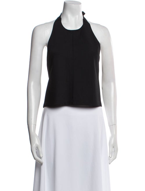 WARDROBE.NYC Virgin Wool Halterneck Crop Top