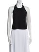 WARDROBE.NYC Virgin Wool Halterneck Crop Top