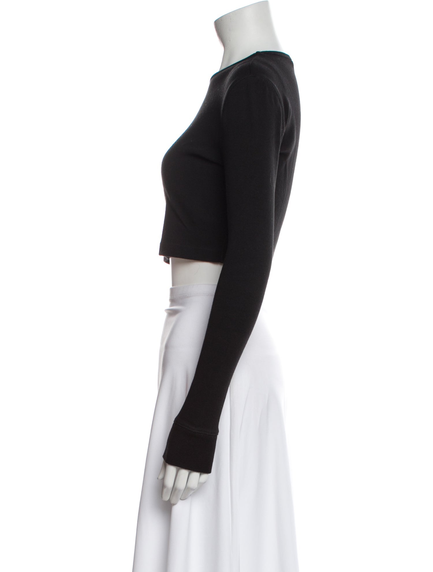 WARDROBE.NYC Crew Neck Long Sleeve Top