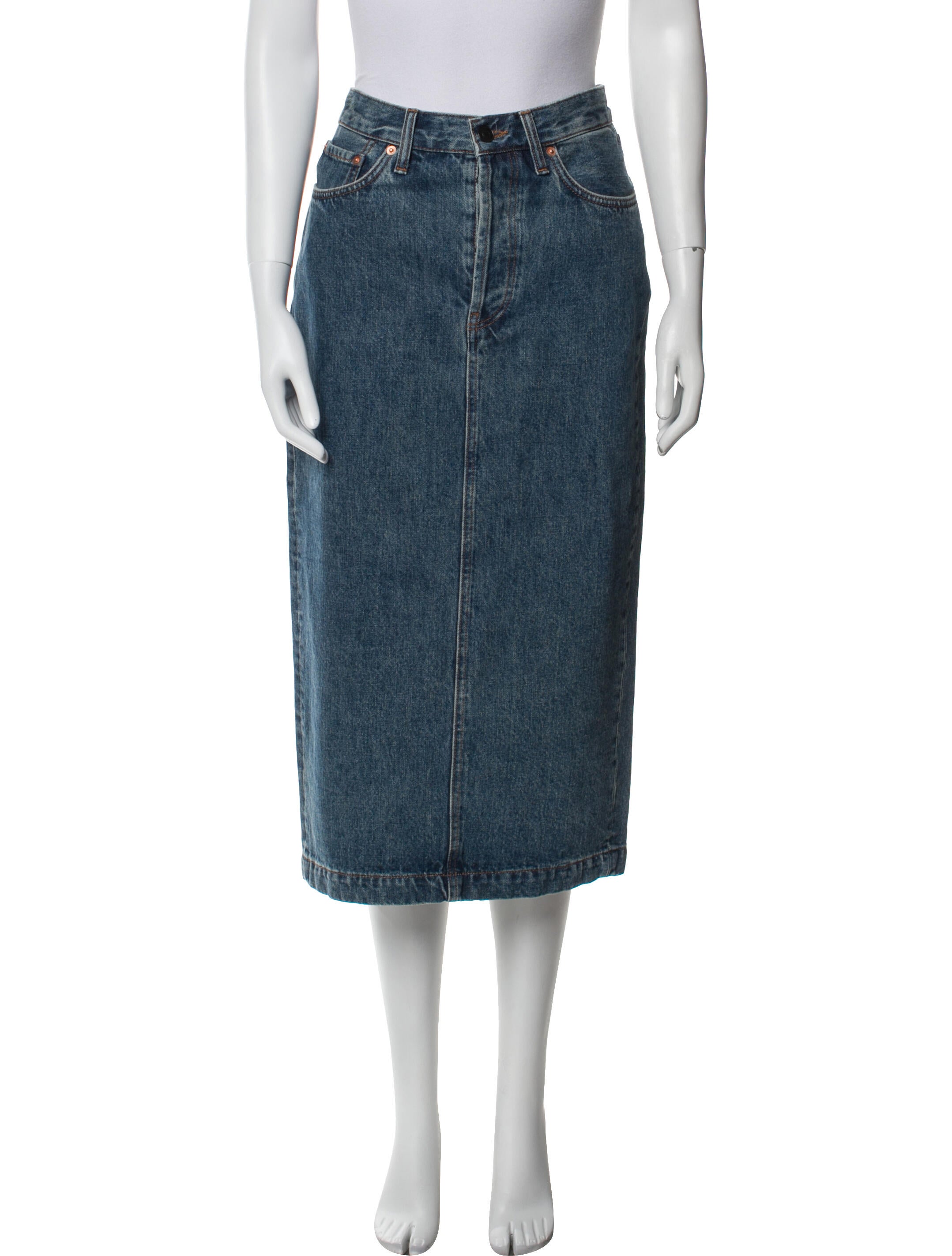 WARDROBE.NYC Midi Length Skirt