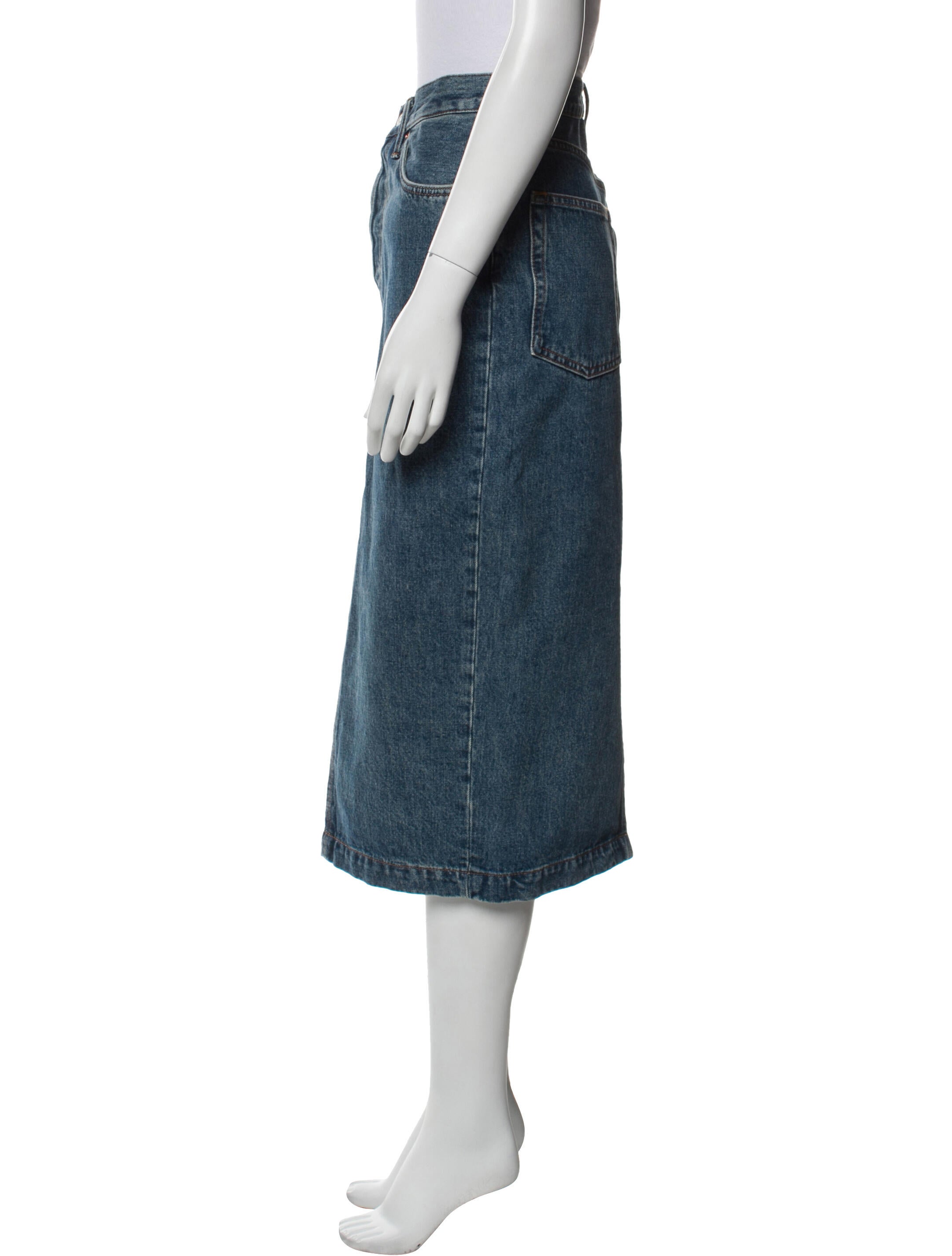 WARDROBE.NYC Midi Length Skirt