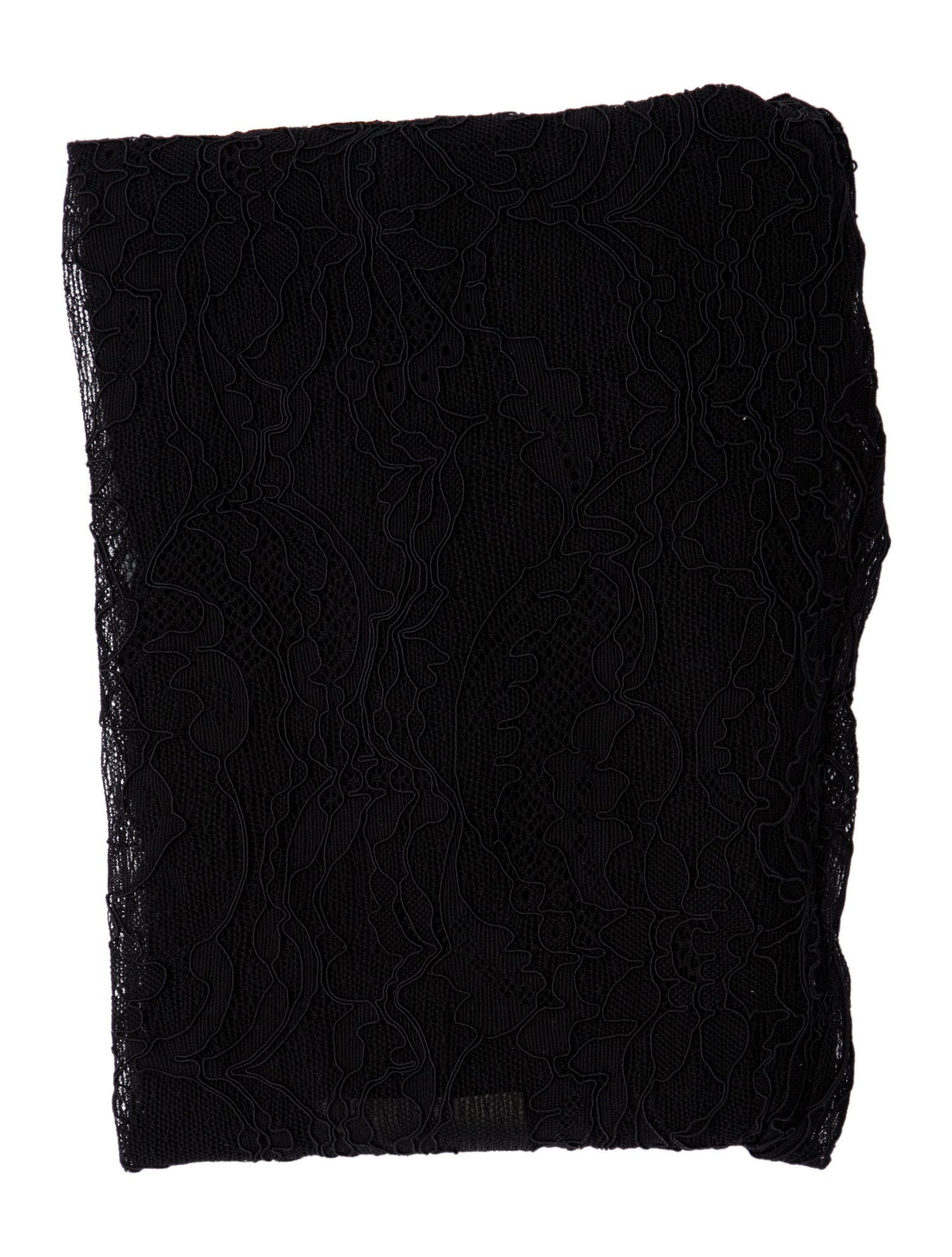 WARDROBE.NYC Black Synthetic-Blend Lace Tights Size XS w/Tags