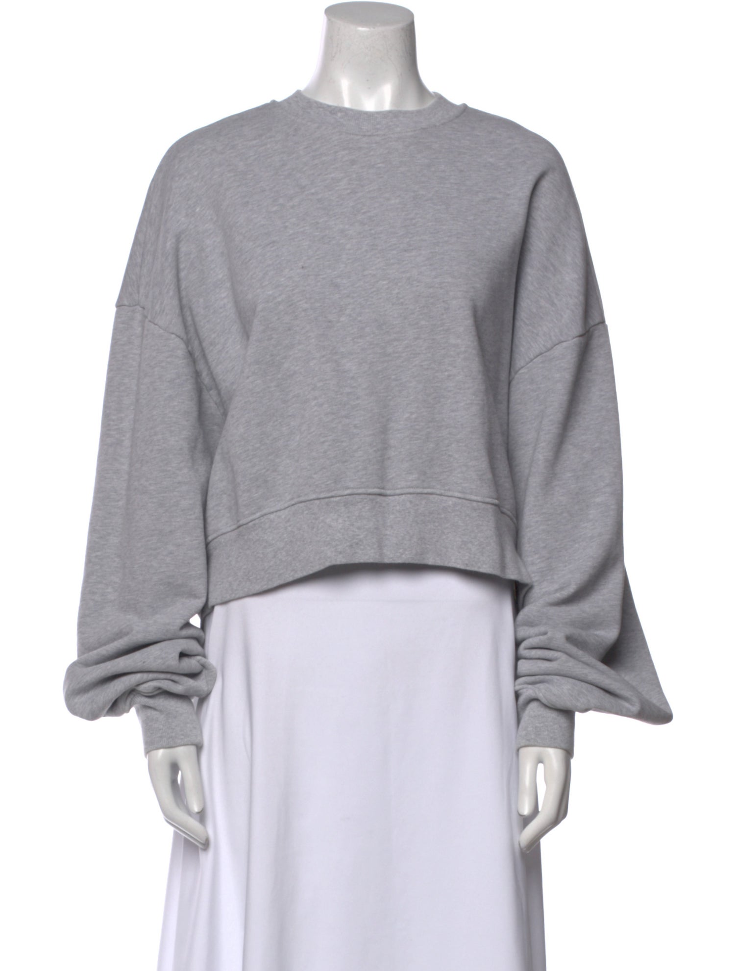 WARDROBE.NYC Crew Neck Long Sleeve Sweatshirt