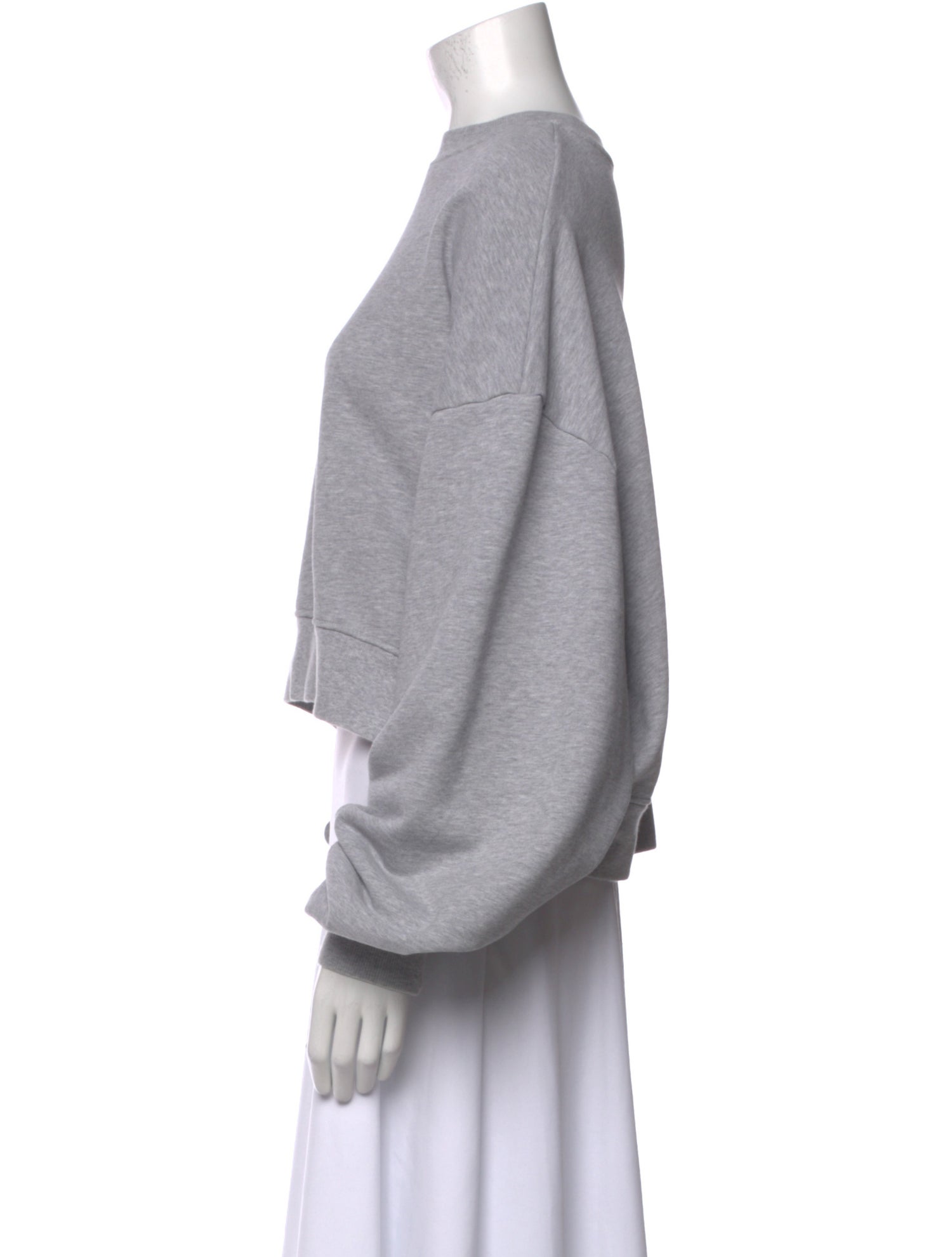 WARDROBE.NYC Crew Neck Long Sleeve Sweatshirt