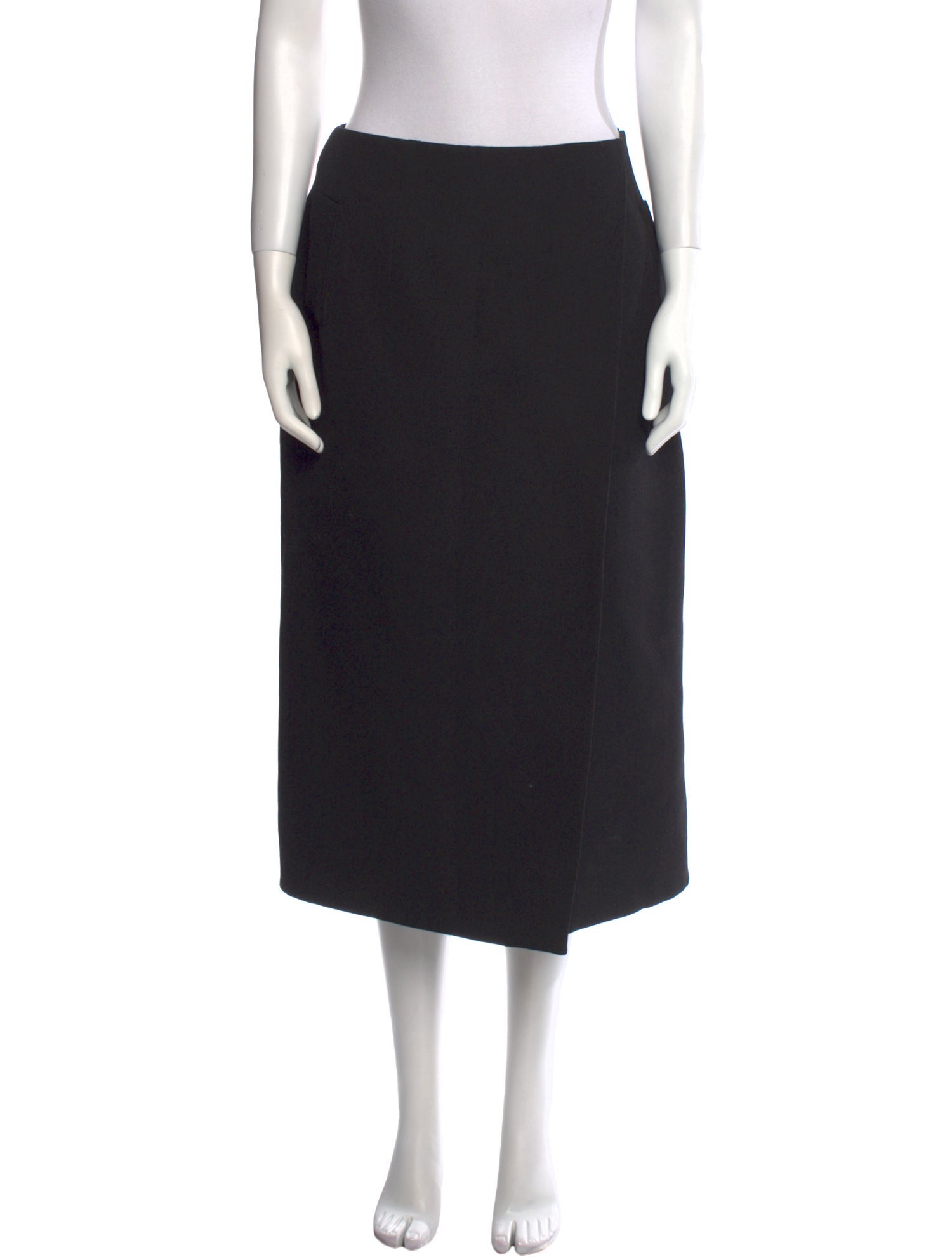 WARDROBE.NYC Virgin Wool Midi Length Skirt